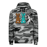 Slate Camo Western Happy Easter peeps Premium Hoodie - Neo Western