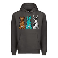 Smoke Western Happy Easter peeps Premium Hoodie - Neo Western