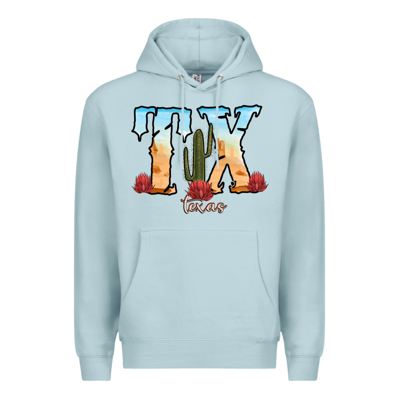 Texas Cactus Premium Hoodie by RanaPortraitStore | Teevron