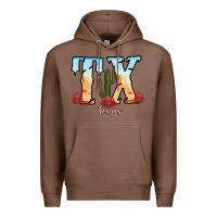 Chestnut texas cactus Premium Hoodie - RanaPortraitStore