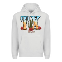 Dove Grey texas cactus Premium Hoodie - RanaPortraitStore