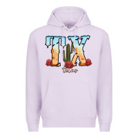 Lilac texas cactus Premium Hoodie - RanaPortraitStore