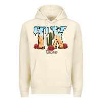 Sandshell texas cactus Premium Hoodie - RanaPortraitStore