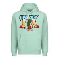 Seafoam texas cactus Premium Hoodie - RanaPortraitStore