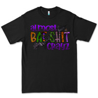 Black almost bat shit crayz Premium Tee - SublimationCraftShop