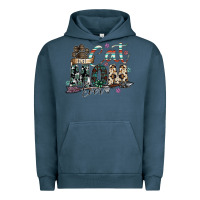 Pigment Midnight Navy best cat mom ever Urban Hoodie - SublimationCraftShop