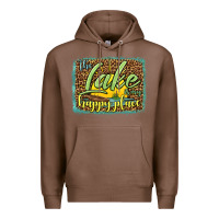 Chestnut the lake is my happy place Premium Hoodie - HRA Design Shop