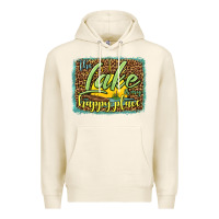 Tofu the lake is my happy place Premium Hoodie - HRA Design Shop