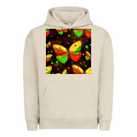 Pigment French Oak juneteenth butterflies seamless pattern Urban Hoodie - HRA Design Shop