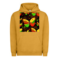 Pigment Peanut Butter juneteenth butterflies seamless pattern Urban Hoodie - HRA Design Shop