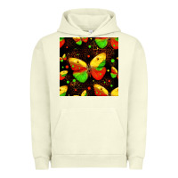 Pigment Pistachio juneteenth butterflies seamless pattern Urban Hoodie - HRA Design Shop