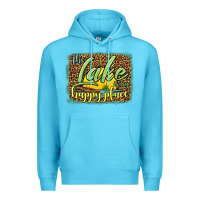 Ocean Blue the lake is my happy place Premium Hoodie - HRA Design Shop