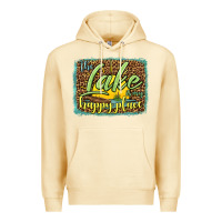 Pina Colada the lake is my happy place Premium Hoodie - HRA Design Shop