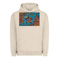 4th Of July Stars Skinny Metal Can Holder Urban Hoodie | Teevron