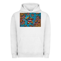 Pigment Lunar Rock 4th of july stars skinny metal can holder Urban Hoodie - HRA Design Shop