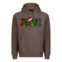 Coffee jesus the season for the season Premium Hoodie - CowhideDigitalArt