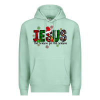 Seafoam jesus the season for the season Premium Hoodie - CowhideDigitalArt