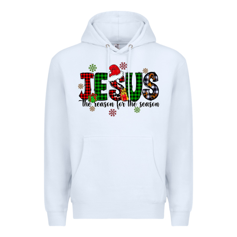 Jesus The Season For The Season Premium Hoodie by CowhideDigitalArt | Teevron