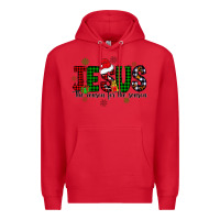 Red jesus the season for the season Premium Hoodie - CowhideDigitalArt