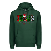 Sports Green jesus the season for the season Premium Hoodie - CowhideDigitalArt