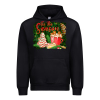 Black tis the season Urban Hoodie - FaDigitalArtStudio