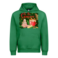 Emerald tis the season Urban Hoodie - FaDigitalArtStudio
