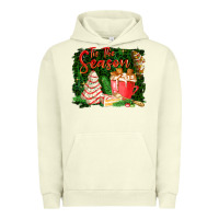 Pigment Pistachio tis the season Urban Hoodie - FaDigitalArtStudio