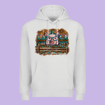 Mom Pig Premium Hoodie Designed By Sublimationcraftshop