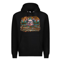 Black mom pig Premium Hoodie - SublimationCraftShop