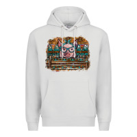 Dove Grey mom pig Premium Hoodie - SublimationCraftShop