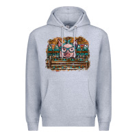 Heather Grey mom pig Premium Hoodie - SublimationCraftShop