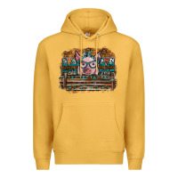 Mustard mom pig Premium Hoodie - SublimationCraftShop