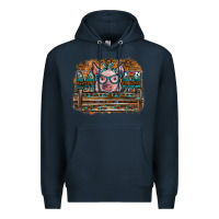 Navy mom pig Premium Hoodie - SublimationCraftShop