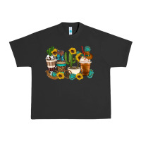 Pigment Black Coffee cups Urban Heavy Tee - Artiststas