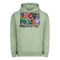 Pigment Oil Green hocus pocus witches Urban Hoodie - CowhideDigitalArt