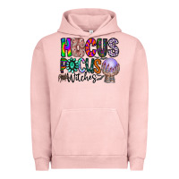 Pigment Salmon hocus pocus witches Urban Hoodie - CowhideDigitalArt