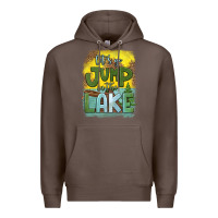 Coffee let's go jump in the lake Premium Hoodie - HRA Design Shop
