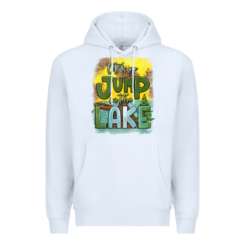 Let's Go Jump In The Lake Premium Hoodie by HRA Design Shop | Teevron