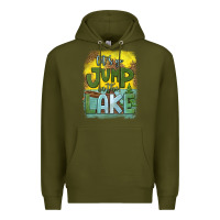 Army Green let's go jump in the lake Premium Hoodie - HRA Design Shop