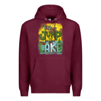 Burgundy let's go jump in the lake Premium Hoodie - HRA Design Shop
