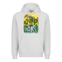 Dove Grey let's go jump in the lake Premium Hoodie - HRA Design Shop