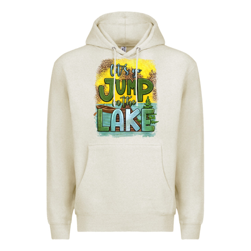 Let's Go Jump In The Lake Premium Hoodie by HRA Design Shop | Teevron