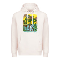 Pale Pink let's go jump in the lake Premium Hoodie - HRA Design Shop
