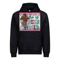 Black he is risen indeed tumbler Urban Hoodie - Neo Western