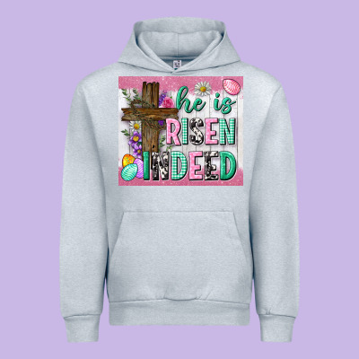 He Is Risen Indeed Tumbler Urban Hoodie Designed By Neo Western