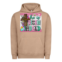 Pigment Burro he is risen indeed tumbler Urban Hoodie - Neo Western