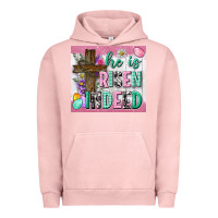 Pigment Salmon he is risen indeed tumbler Urban Hoodie - Neo Western