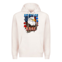 Pale Pink American Babe  4th of july Premium Hoodie - CowGirlArtShop