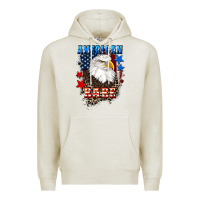 Oatmeal Heather American Babe  4th of july Premium Hoodie - CowGirlArtShop