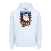 White American Babe  4th of july Premium Hoodie - CowGirlArtShop